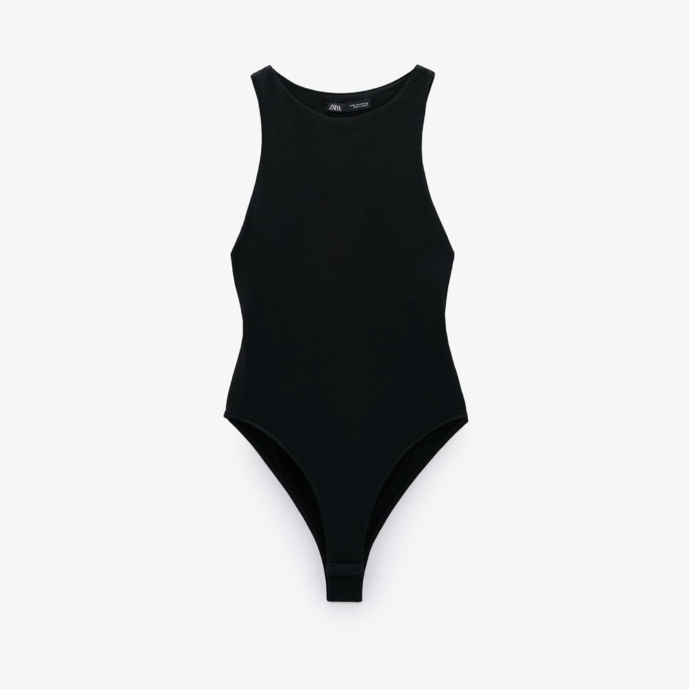 Zara halter neck bodysuit